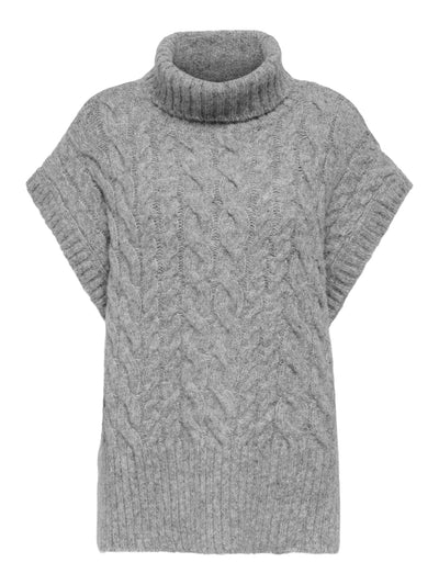 ONLY Grey Knit Ida Vest