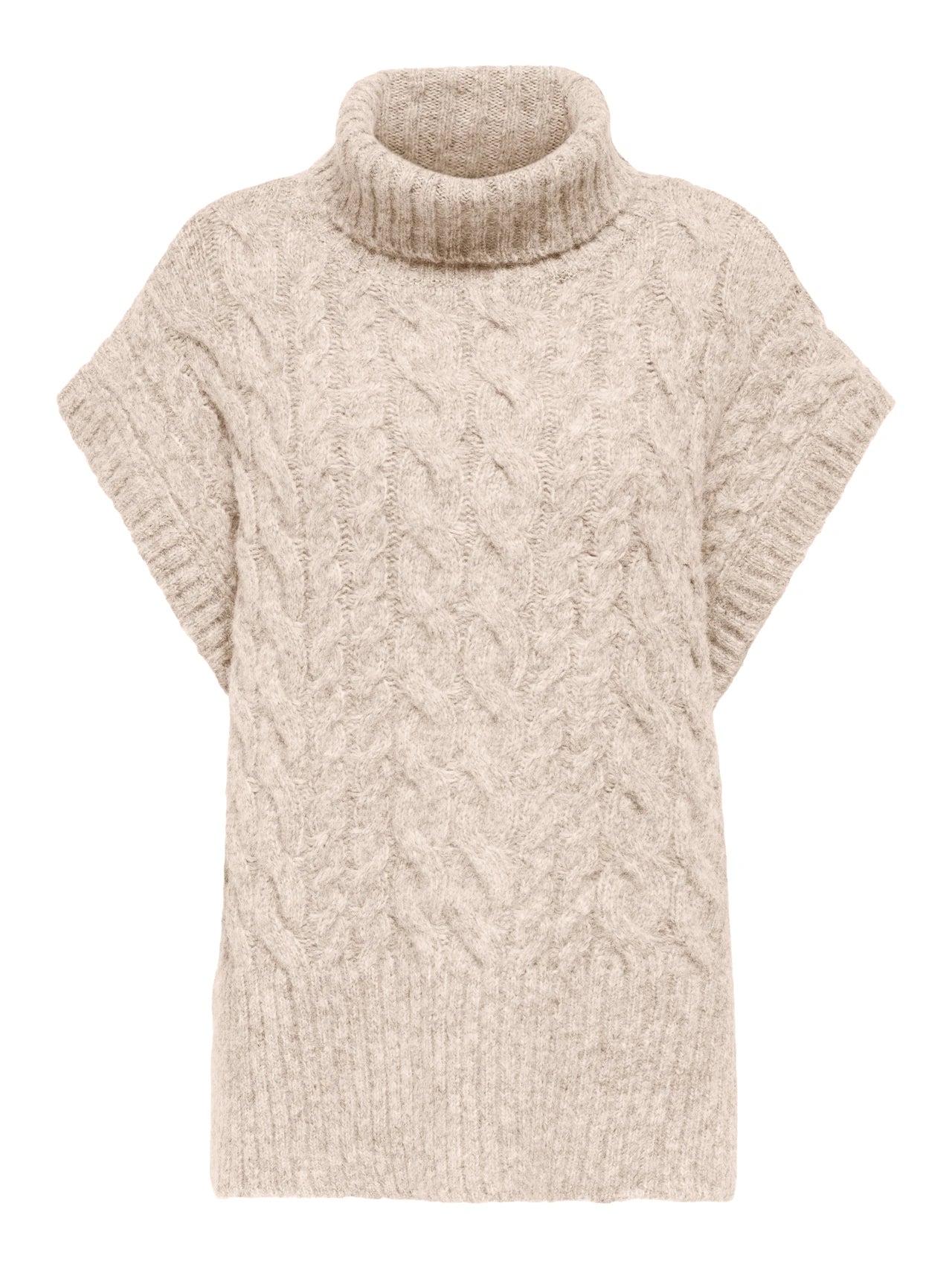 ONLY Oatmeal Knit Ida Vest