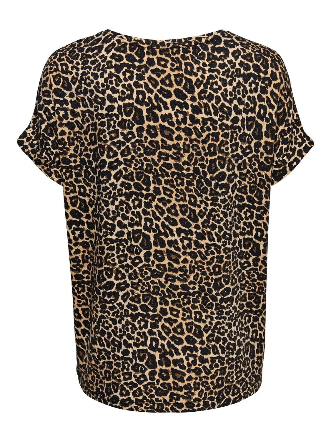 ONLY Tan Leopard T-Shirt