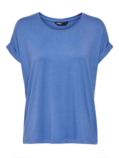 ONLY Blue Basic T-Shirt