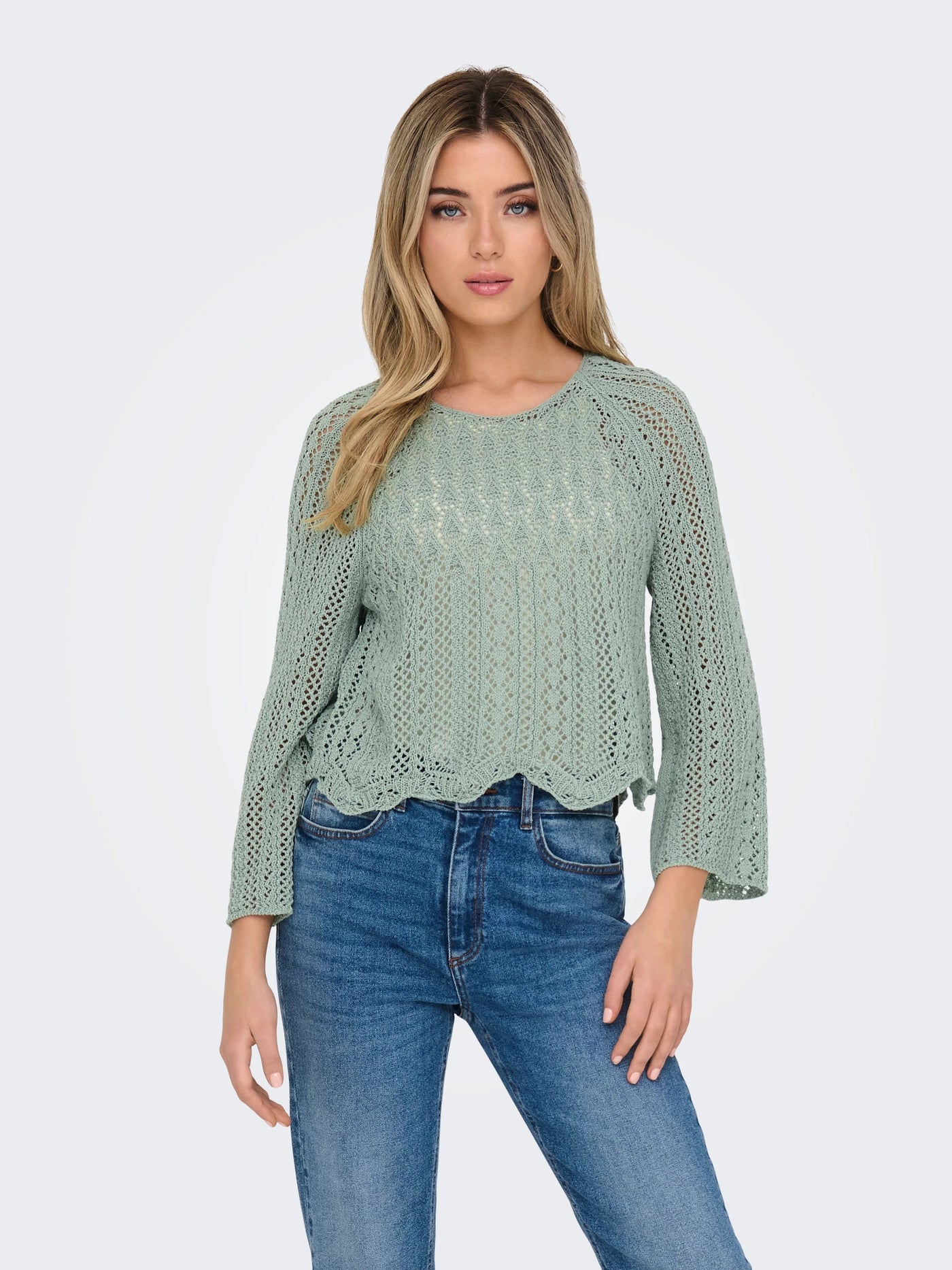 ONLY Pale Khaki Nola Knit