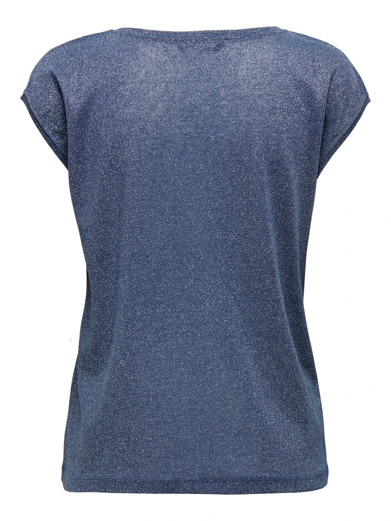 ONLY Blue Lurex T Shirt