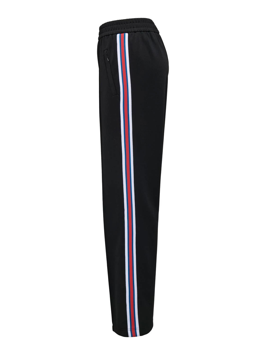 ONLY Red & Blue Stripe Trousers