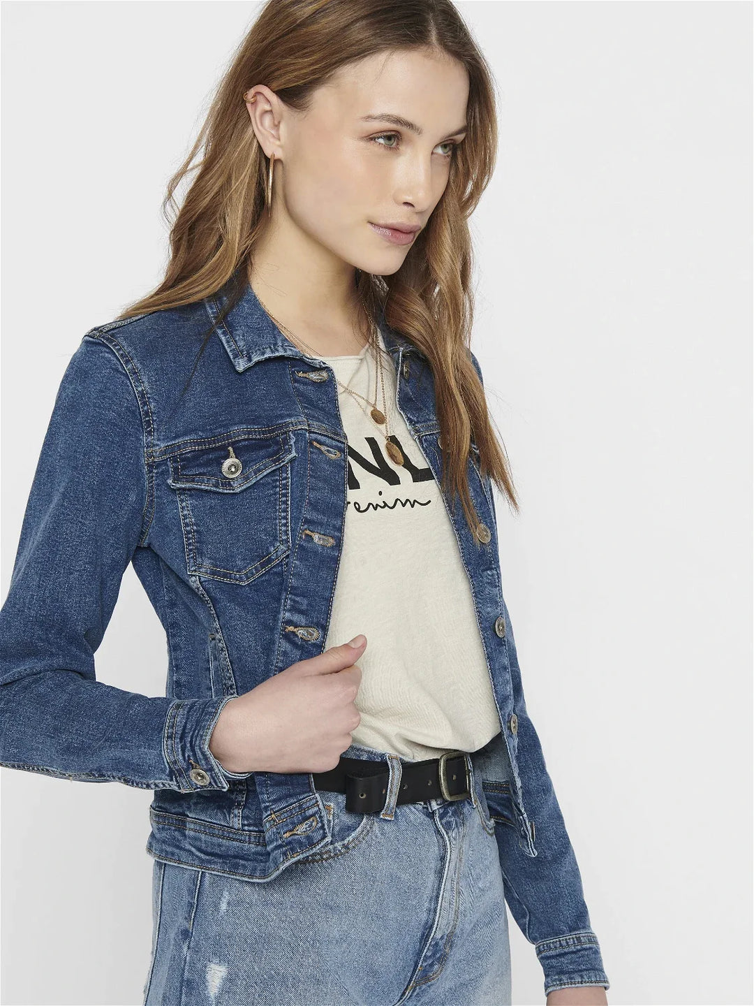 Tia Mid Denim Jacket