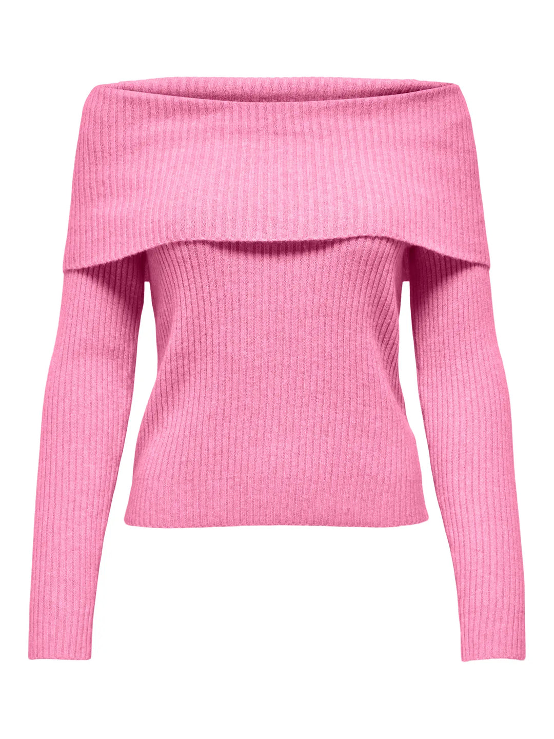 ONLY Pink Off Shoulder Knit