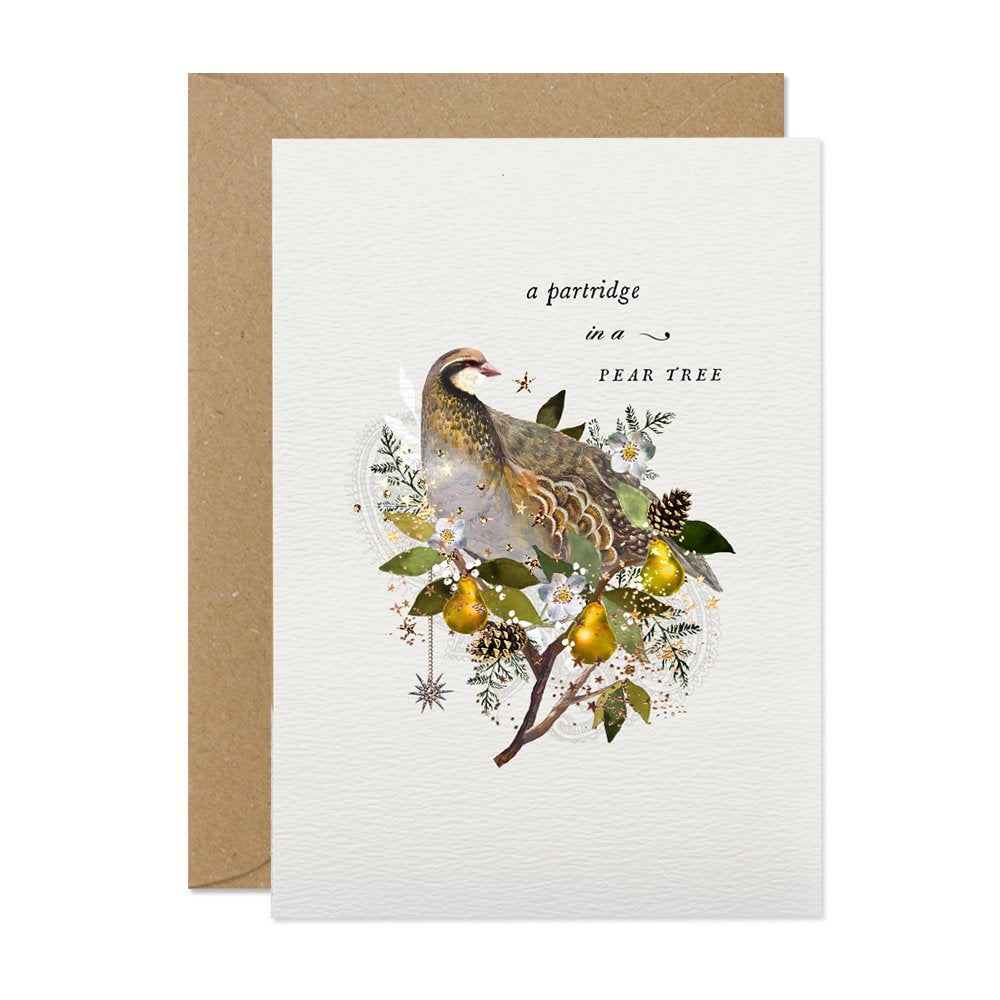 Partridge In A Pear Tree Card