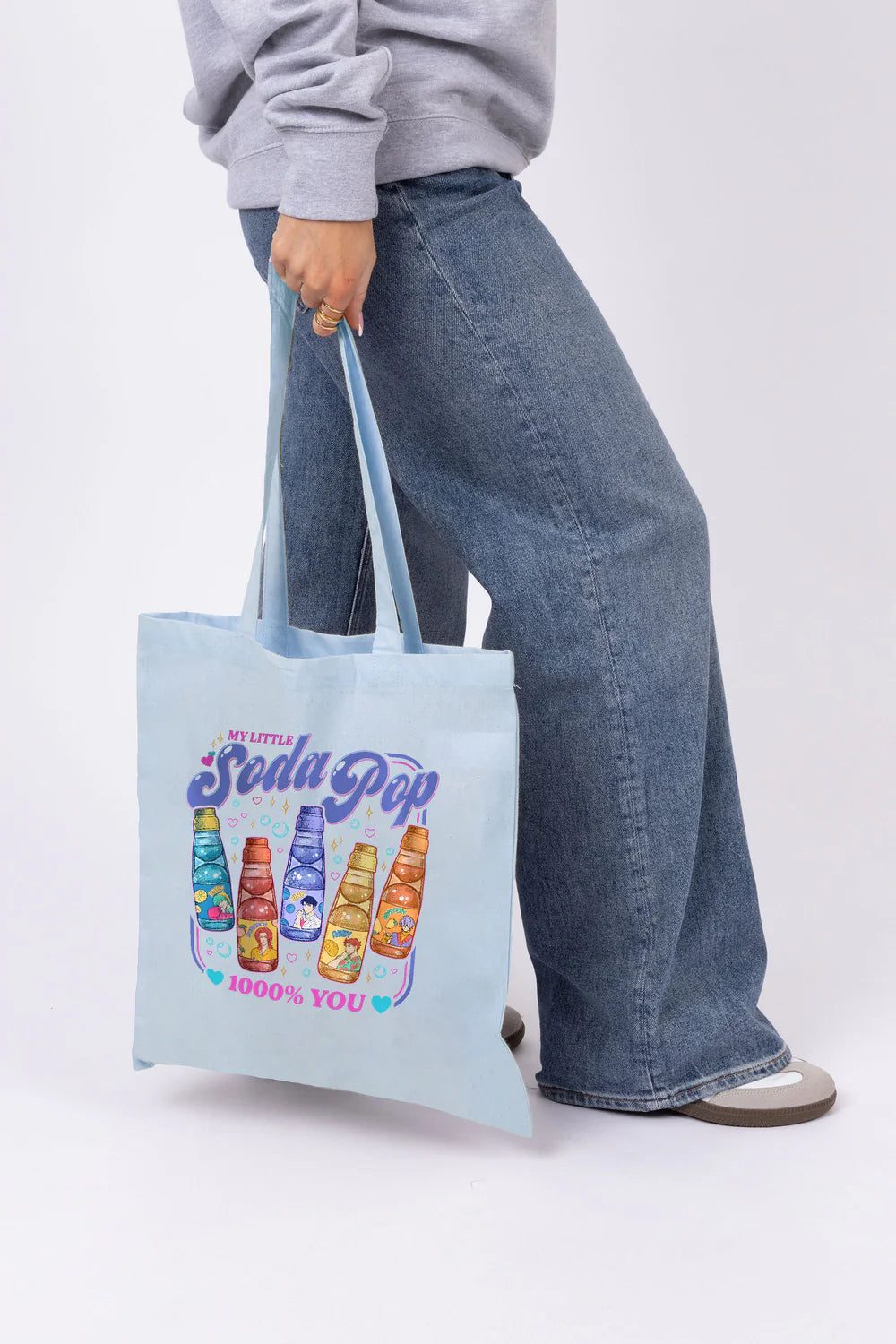 Blue Soda Pop Tote Bag
