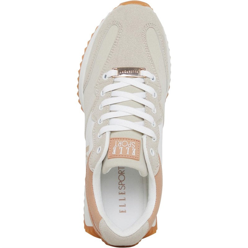 Elle Sport Stone White Trainers DC Boutique