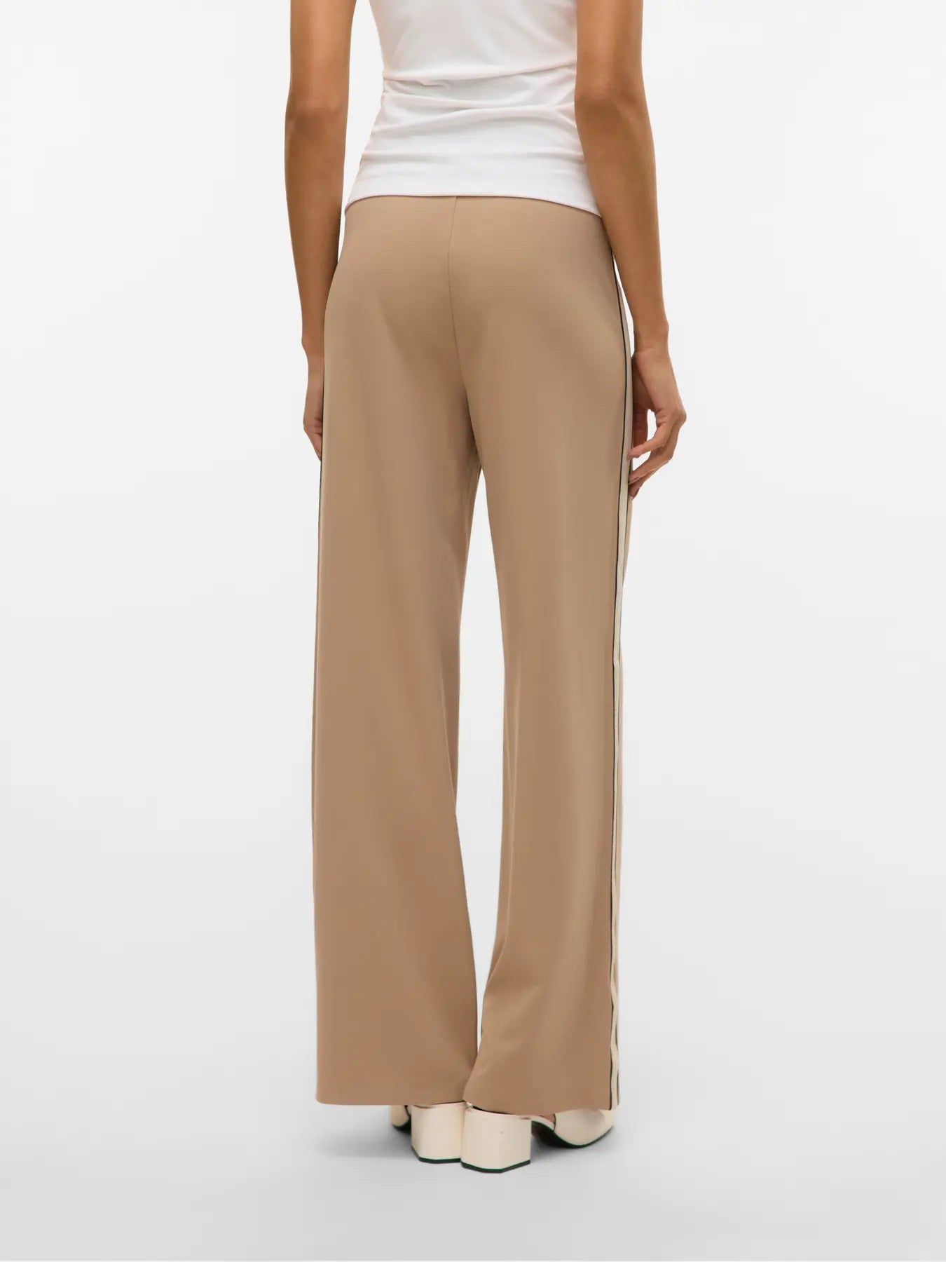 VM Taupe Stripe Trousers