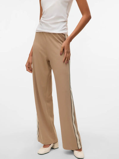 VM Taupe Stripe Trousers