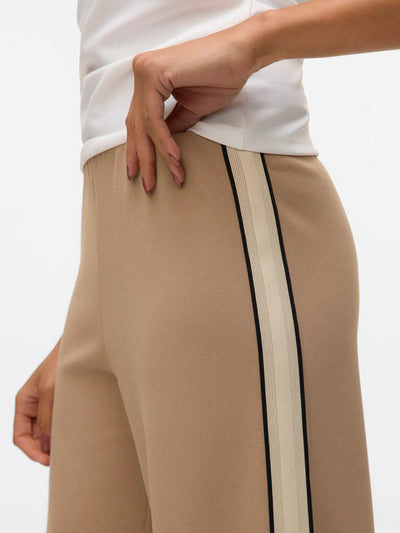 VM Taupe Stripe Trousers