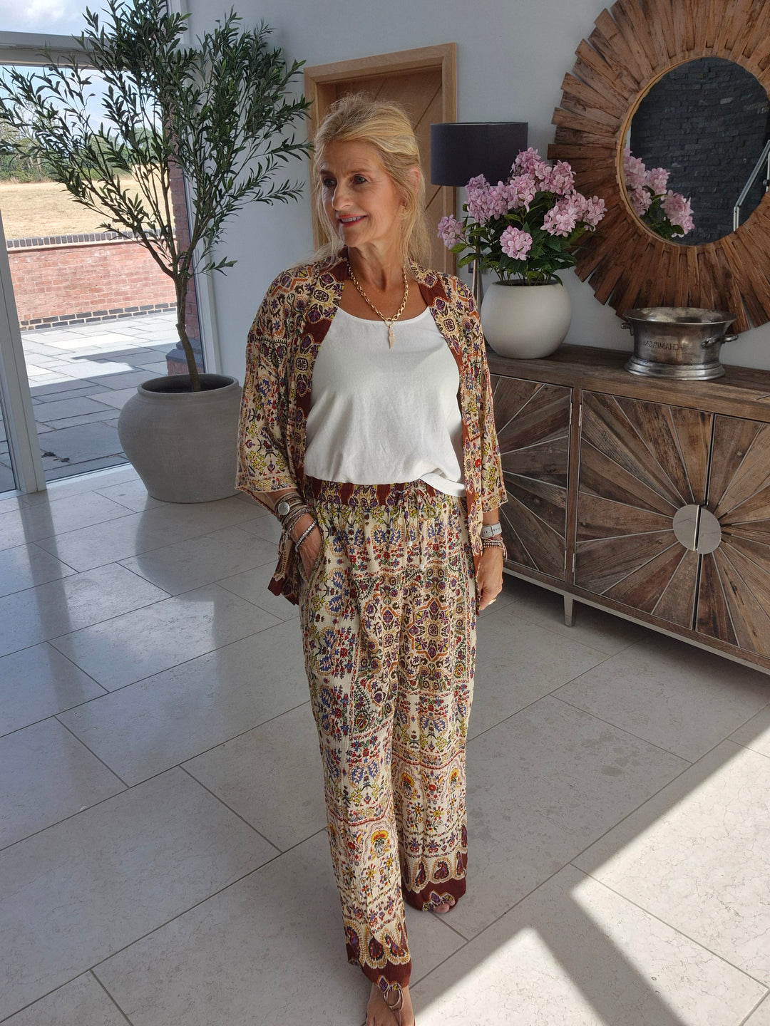 Boho Paisley Trousers