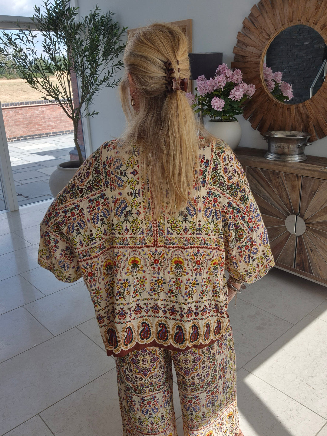 Boho Paisley Kimono