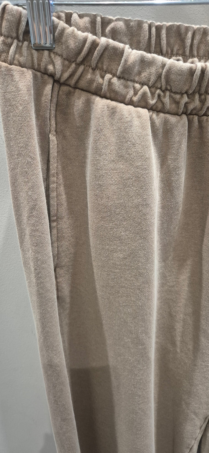 Fransa Taupe Serafina Barrel Joggers