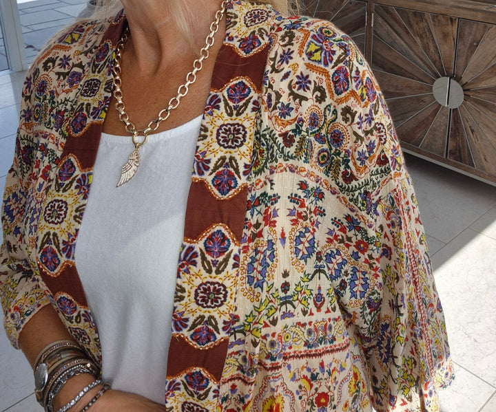 Boho Paisley Kimono