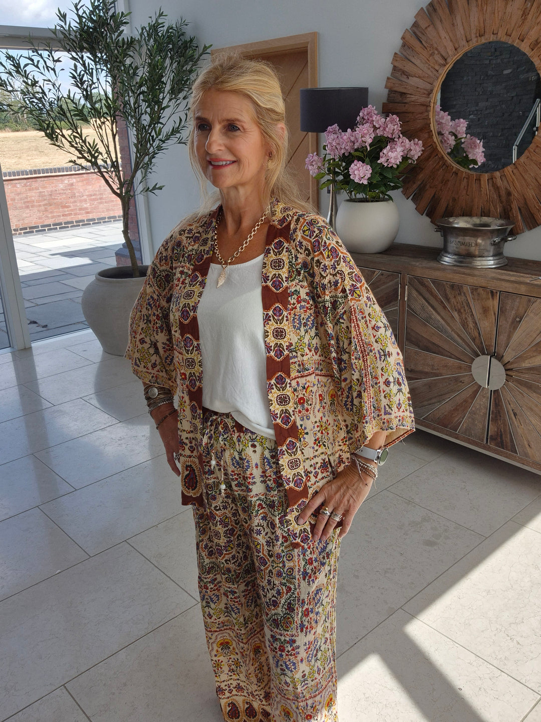Boho Paisley Kimono