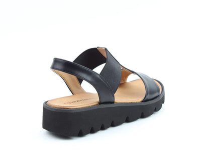 Black Ritz Lightweight Sandals