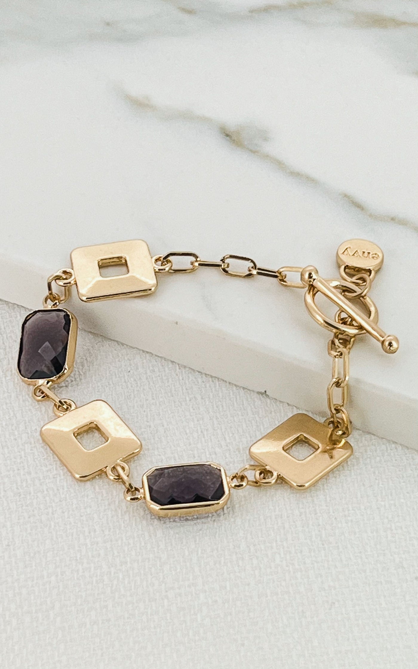 Gold & Grey Trinny Bracelet