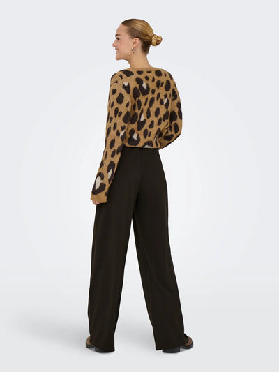 JDY Chocolate Wide Geggo Pants