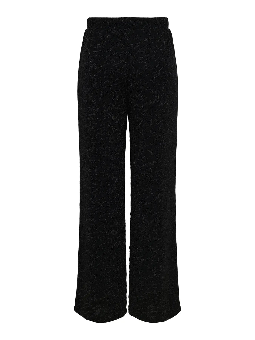 ONLY Black Zebra Glitter Trousers