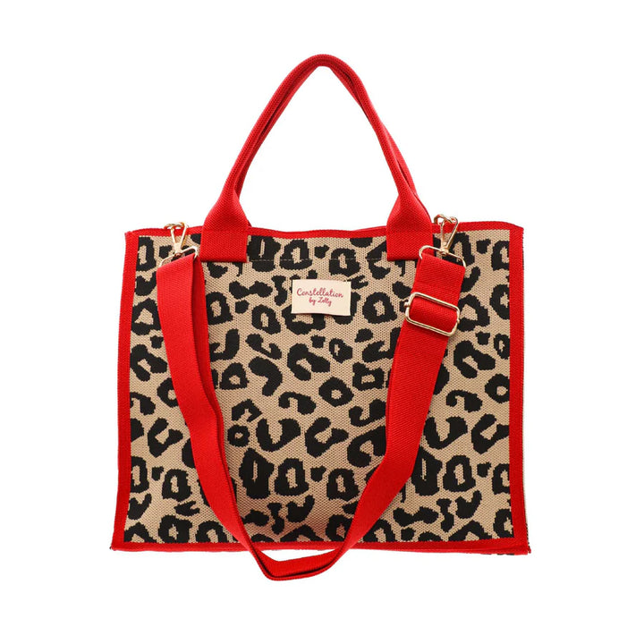 Zelly Leopard Tote Medium