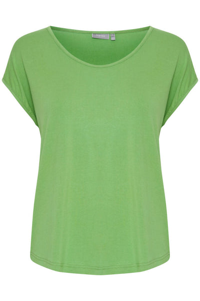 Fransa Green Dottie T Shirt