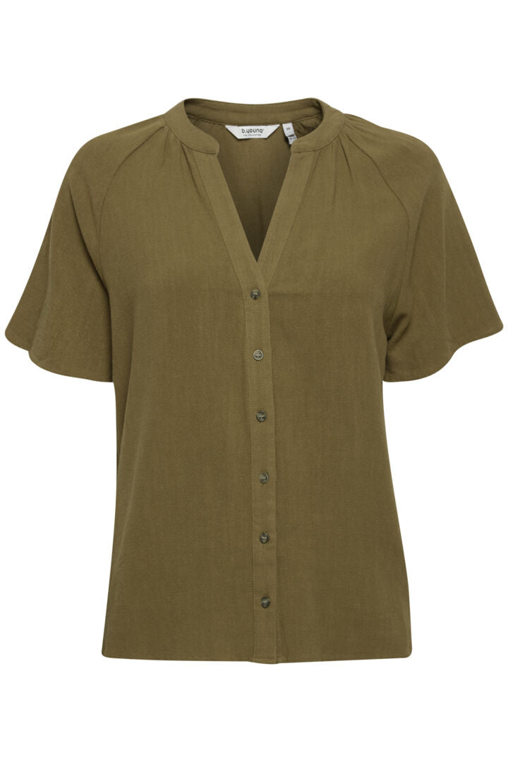 Byoung Khaki Johanna Blouse