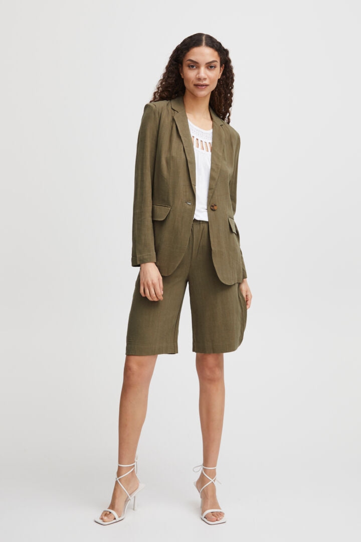 Byoung Khaki Johanna Blazer