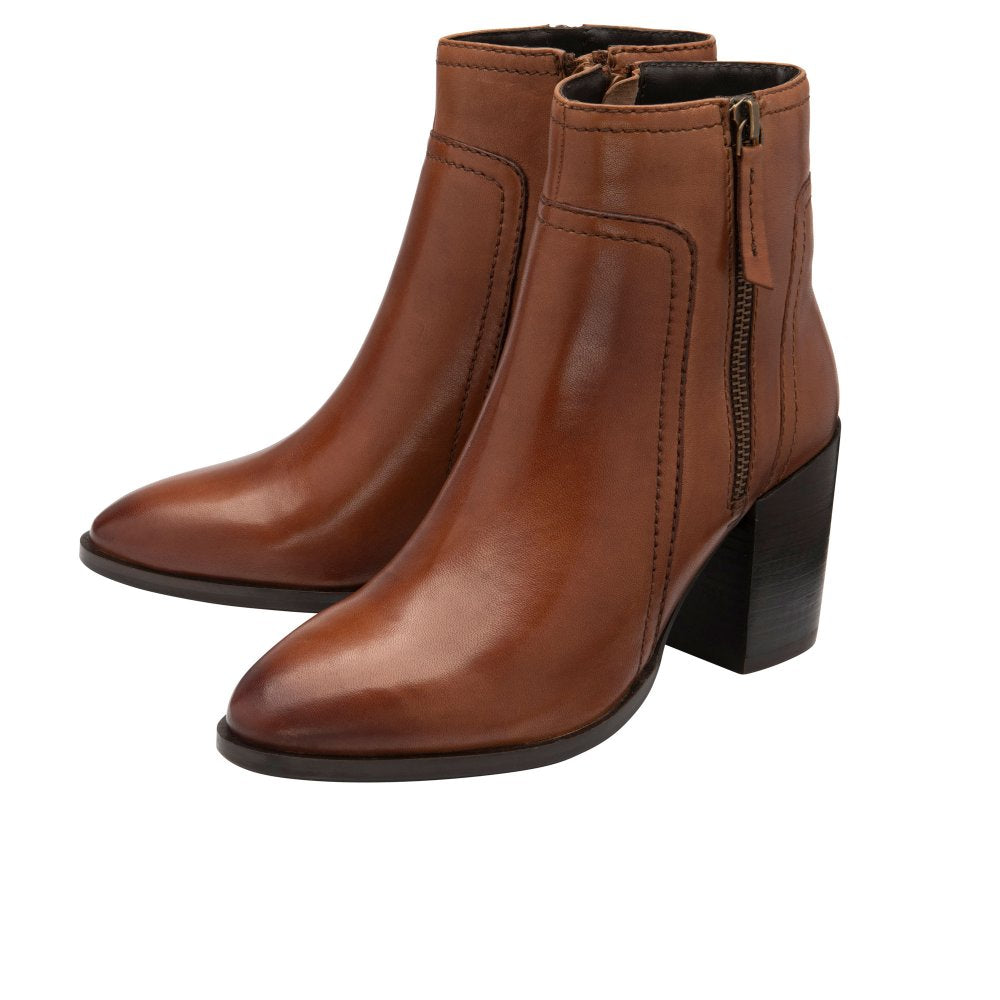 Ravel Tan Leather Fossa Boots