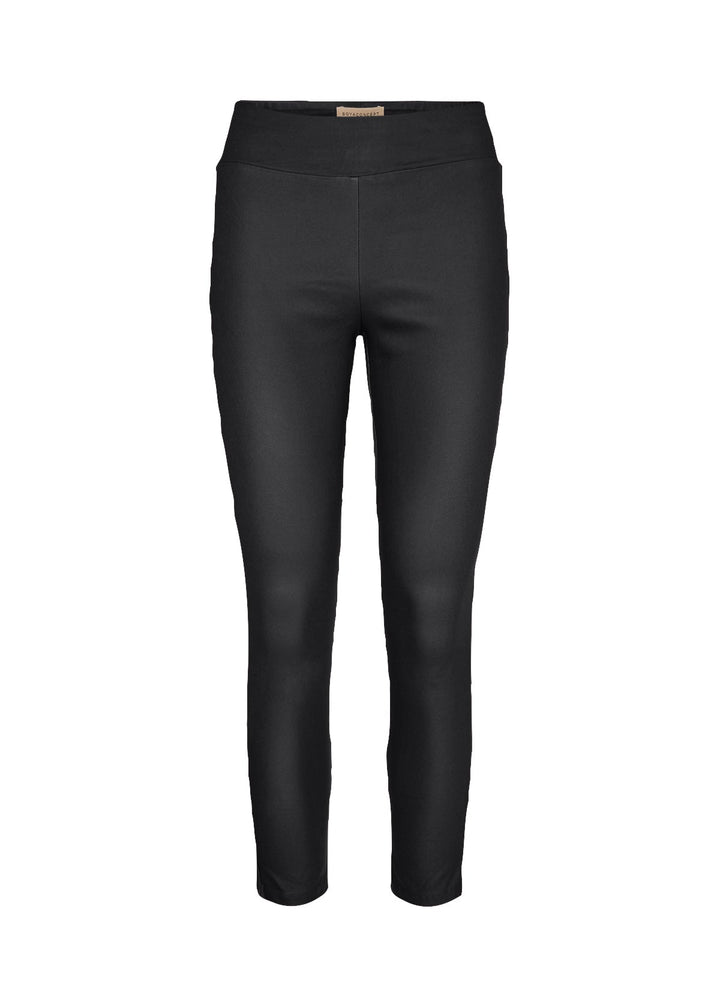 SC Black Faux Leather Pam Leggings