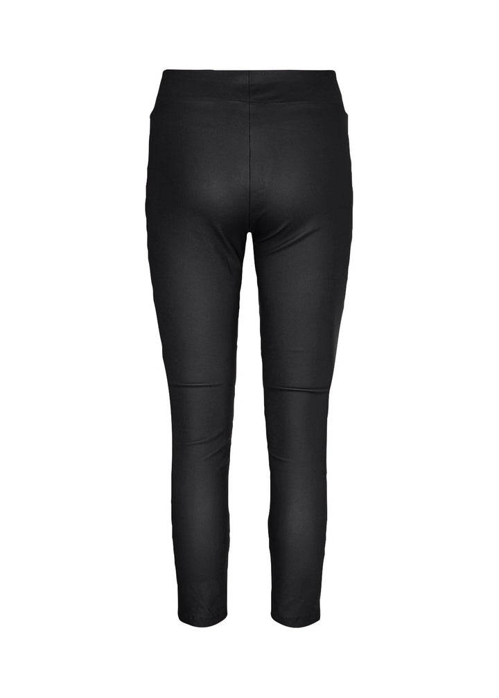 SC Black Faux Leather Pam Leggings