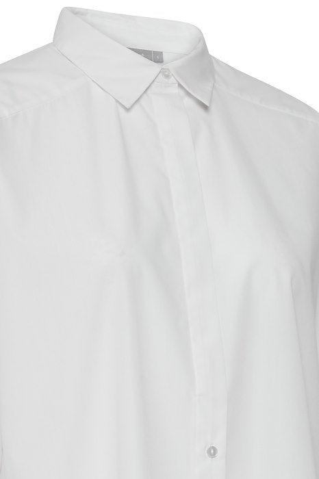 Fransa White Shirley Shirt