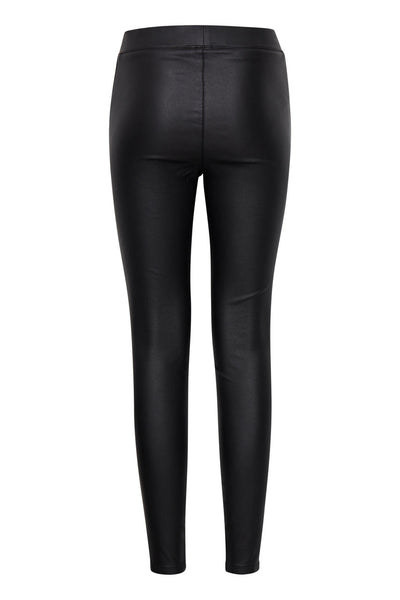 Byoung Black Faux Leather Leggings