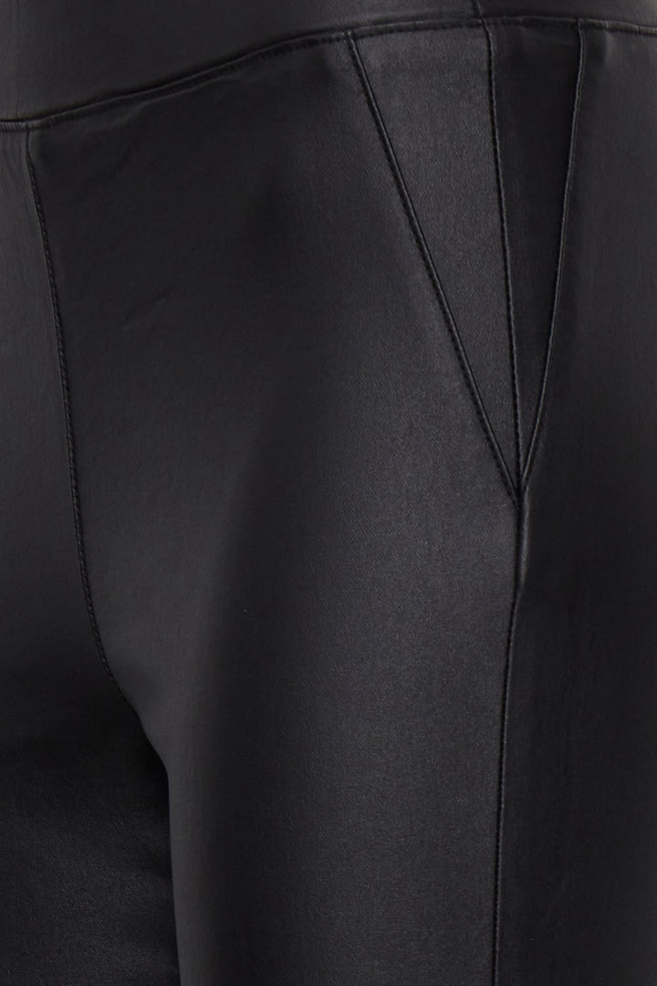 Byoung Black Faux Leather Leggings
