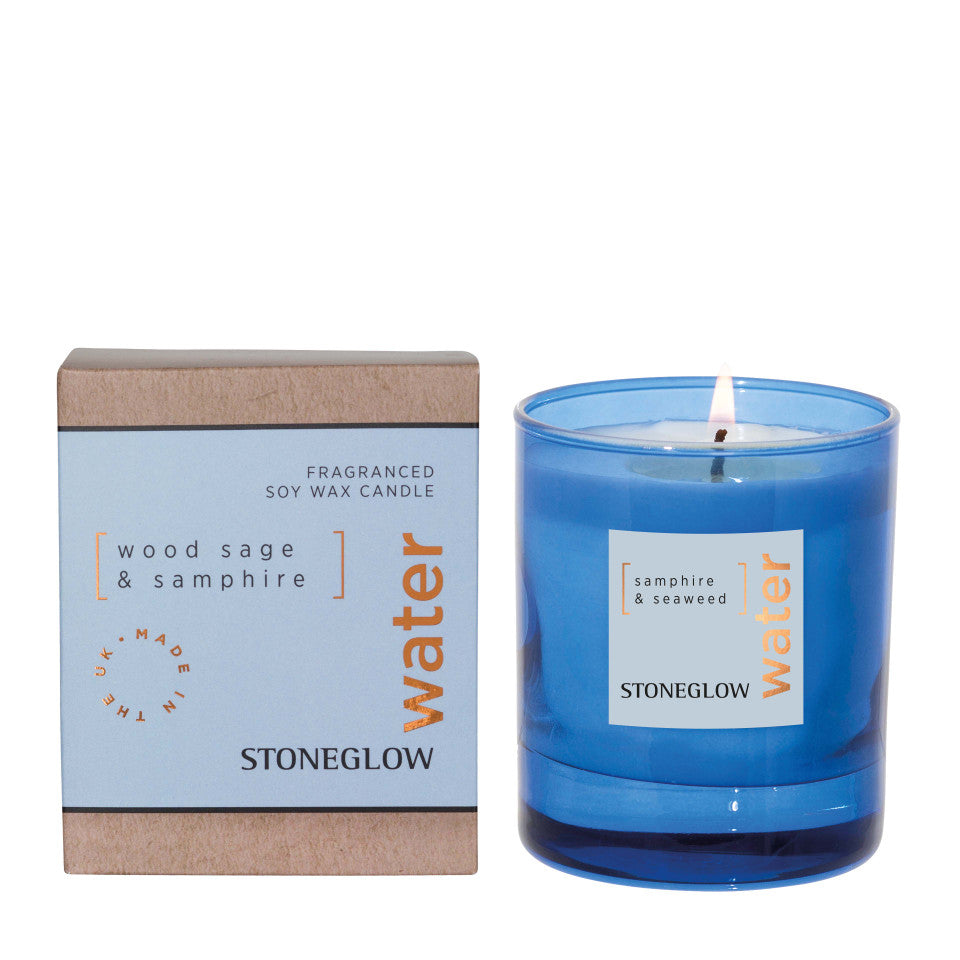 Elements - Water - Wood Sage & Samphire Candle