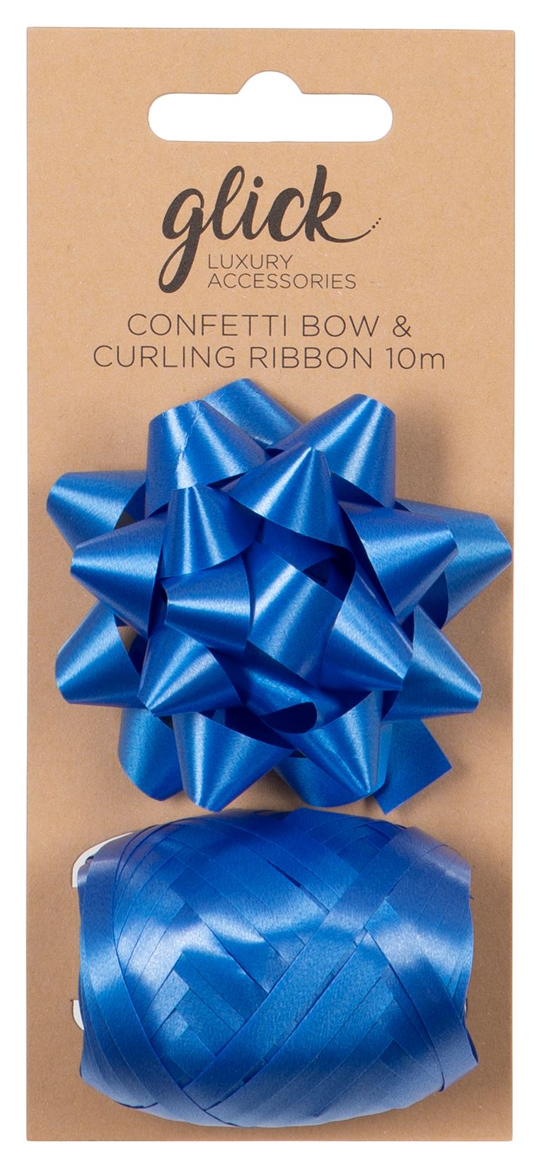 Blue Bow & Curling Ribbon Set