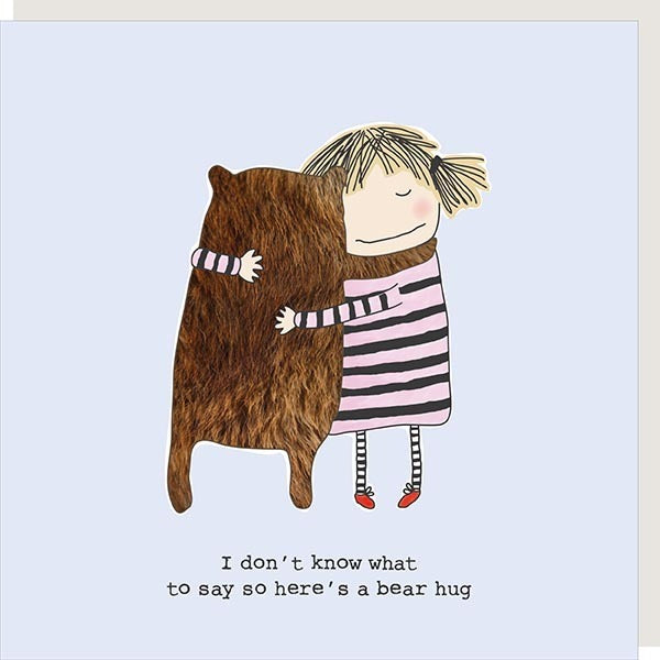 'Bear Hug' Card