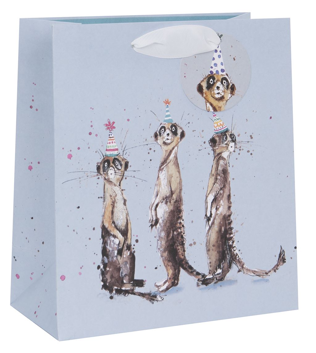 Meerkat Medium Gift Bag