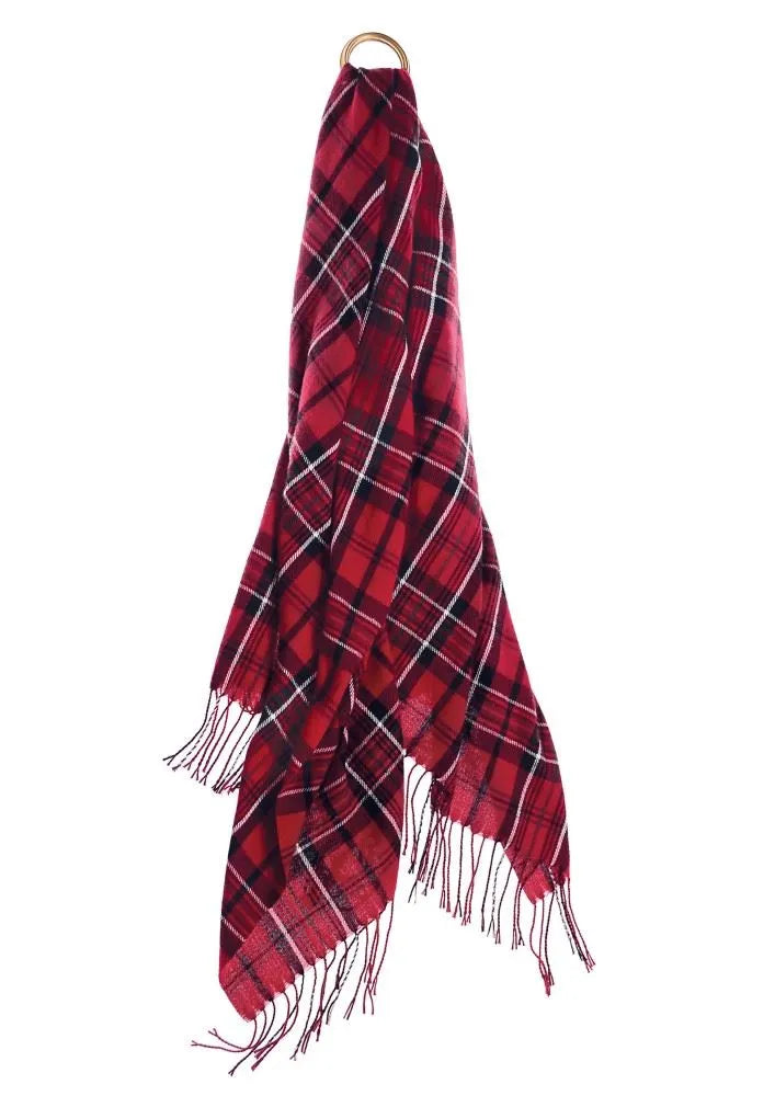 Very Berry Classic Check Scarf