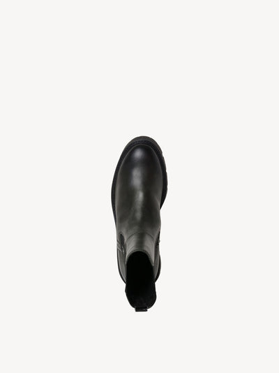 MT Leather Forest Green Chelsea Boots