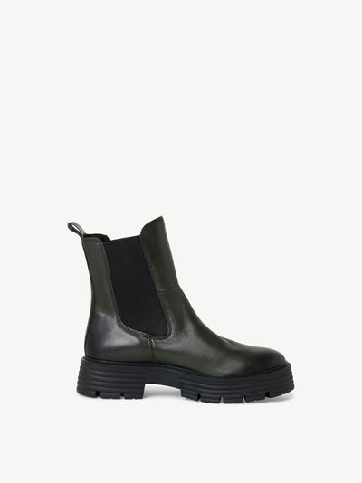 MT Leather Forest Green Chelsea Boots