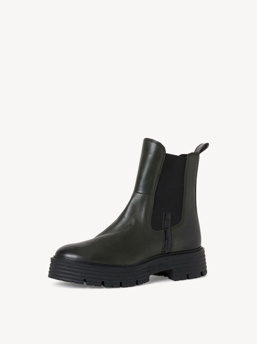 MT Leather Forest Green Chelsea Boots