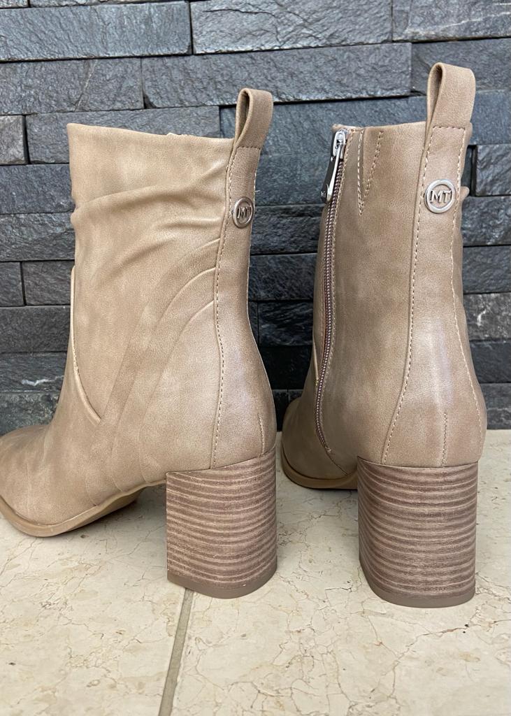 MT Taupe Ankle Boots