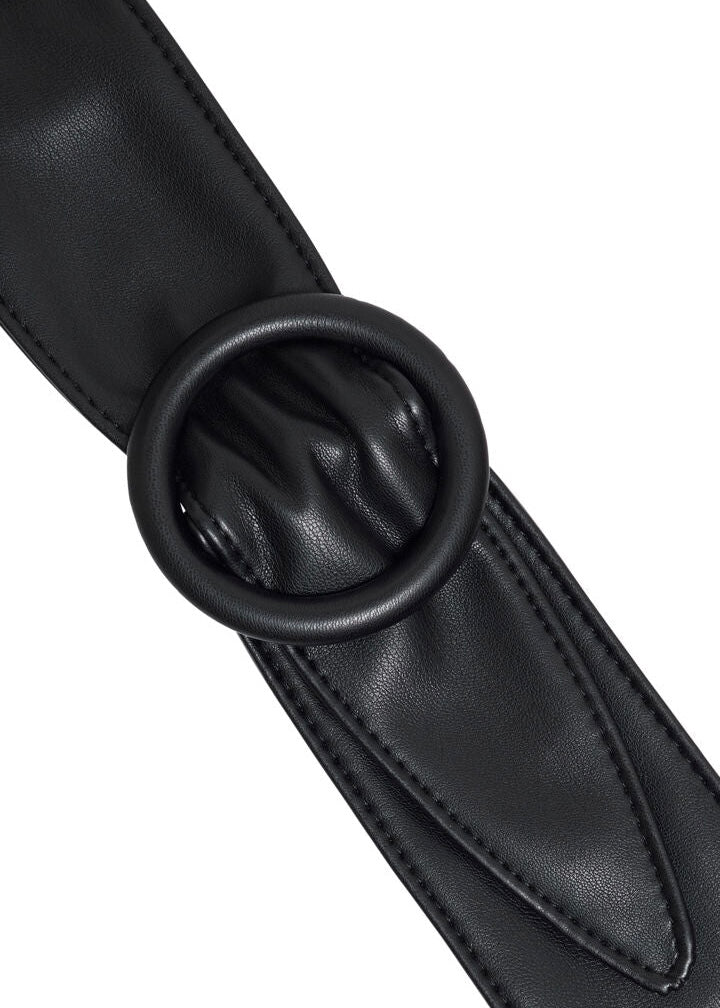 Fransa Black Luna Belt