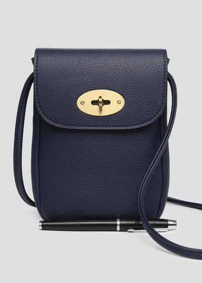 Navy Pippa Cross Body Bag