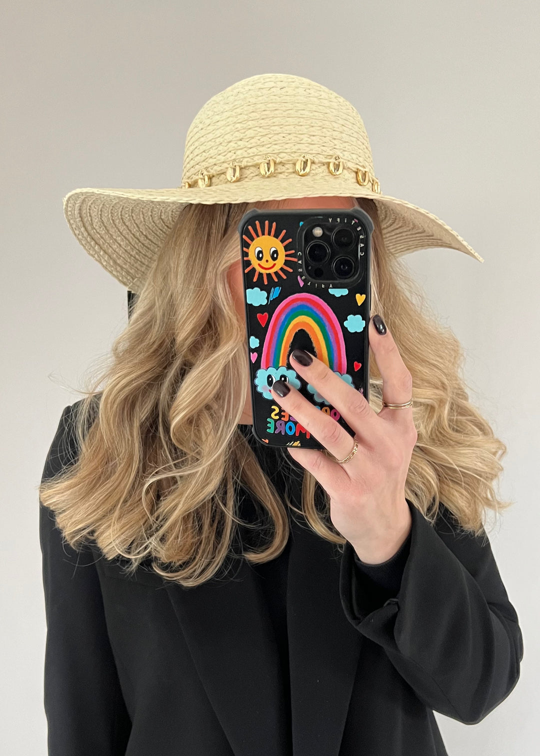 Sand & Gold Shell Beach Hat