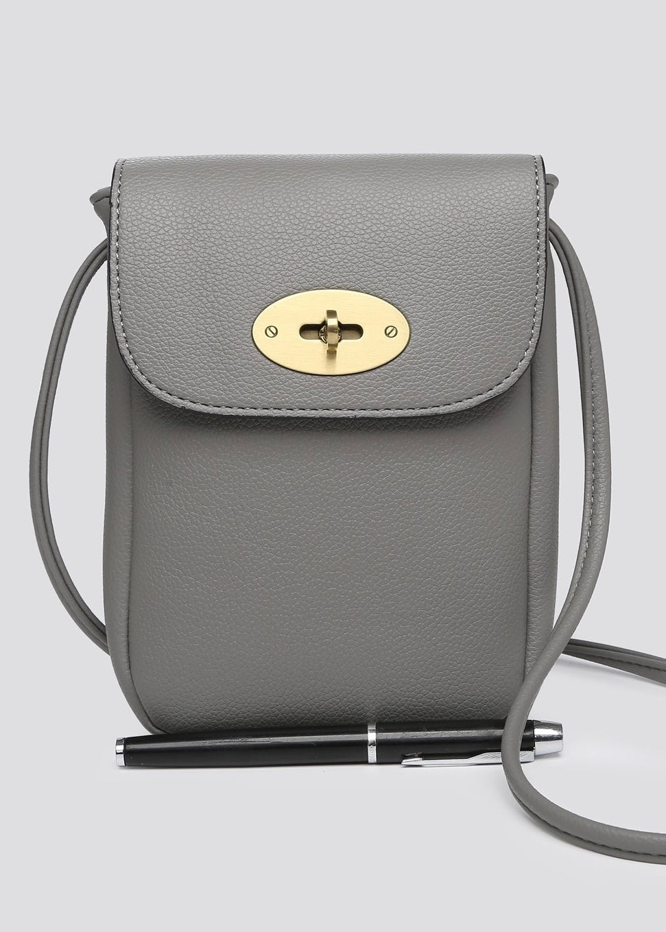 Grey Pippa Cross Body Bag