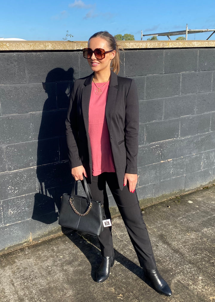 BYoung Black Ritzetta Blazer