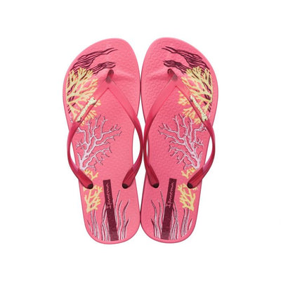 Pink Anatomic Reef Flip Flops