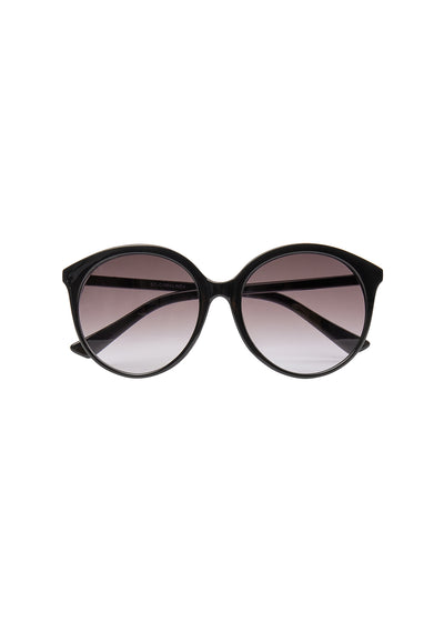 Elle Oversized Black Sunglasses